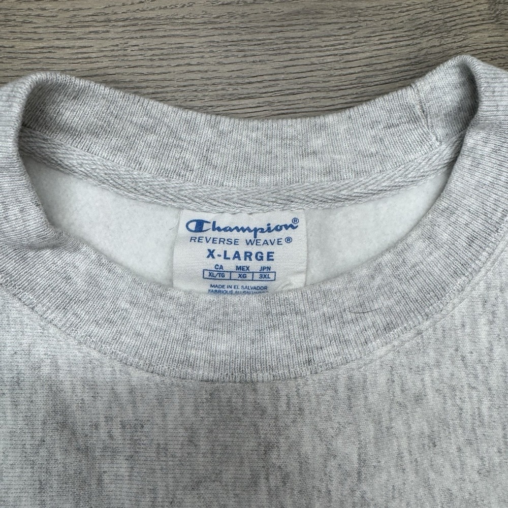 Oklahoma State University Champion Reverse Weave Crewneck Pullover Sz XL Preppy - Picture 4 of 6